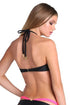Luli Fama Beach Babe String Seamless Plunge Underweared Push Up Top
